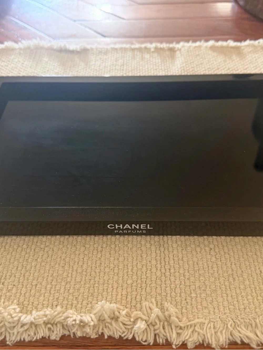 CHANEL Black Tablet Display for Parfums